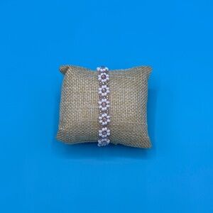 Floral Beaded Bracelet